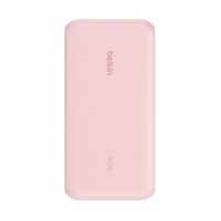 powerbank belkin bpb024hqpk cable usb-c integrado rosa 20000 mah 1xusb-c 1xusb-a 30w