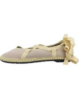 de flabelus bailarinas mujer modelo ribbon color beis beige