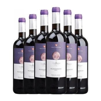 Valderiz Vino Tinto Valdehermoso Ribera Joven 75 Cl 14% Vol. (pack De 6 Unidades)