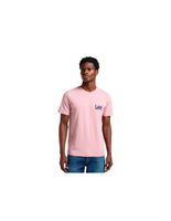 camiseta lee medium wobbly lee hombre soft mauve