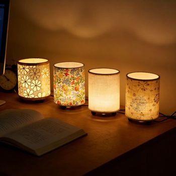 Lámpara de Escritorio Vintage Pequeña con Decoración de Estilo Rústico, Adecuada para Dormitorios, Salas de Estar u Oficinas, Regalo para el Día de San Valentín