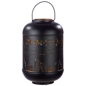 Gilde Farol 'heimat Gefühl' Negro/oro, H.37 Cm