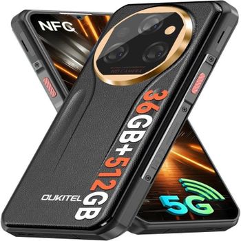 Oukitel WP39 Pro 5G Negro 12GB 512GB 6.6