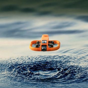 HoverAir AQUA Cámara de drone volador IP67 a prueba de agua despegue y aterrizaje RTK con seguimiento de precisión 249 g