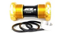 shimano hollowtech sram gxp 68 73mm ice bottom bracket gold