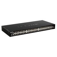 d-link dgs-1520-52 switch apilable 50 puertos gigabit  2 sfp