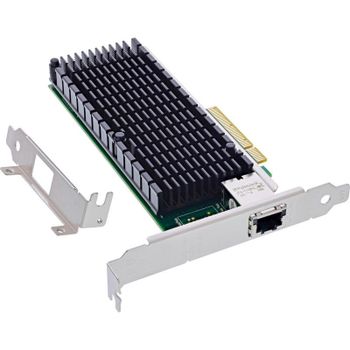 Tarjeta de Red InLine 51132A PCIe RJ-45 10 Gb/s Pasiva Low Profile