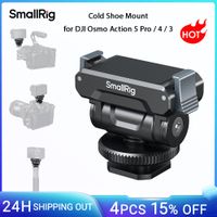 smallrig action camera 5 pro soporte de liberacion rapida soporte adaptador de zapata fria para dji osmo action 5 pro  4  3 -5436