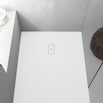Plato De Ducha Resina Fusion Blanco  100x200cm