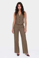 pantalon palazzo chevron lurex chocolate lurex chevron 44