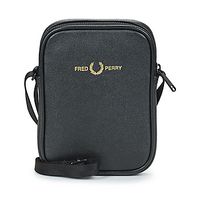 fred perry bolso scotchgrain leather side bag para hombre