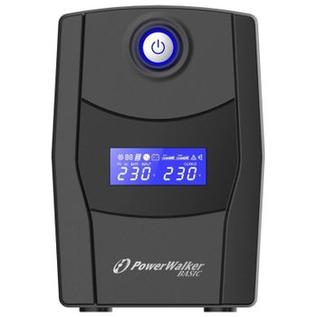 Sai PowerWalker 1000VA Batería Seno 5,5 min AVR USB LCD Torre