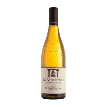Michel Chapoutier Vino Blanco Bernardine Blanc Châteauneuf-du-pape 75 Cl 13% Vol.