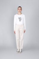 jogger de tencel tenido en prenda oat