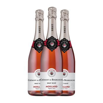 Moillard Grivot Rosé Brut Crémant Gran Reserva 75 Cl 12% Vol. (pack De 3 Unidades)