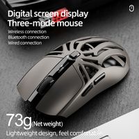 raton bluetooth smailwolf rs8 1000hz 10000dpi conexion de tres modos raton macro ligero para juegos ordenador portatil