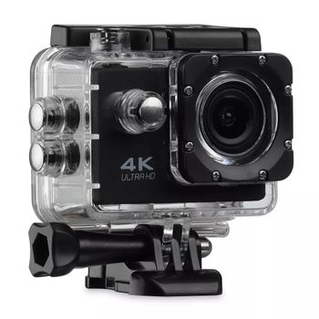 Cámara de Acción para deportes, videocámara deportiva resistente al agua, 4K, Full Hd, Go Pro, casco subacuático, Dv, cámara de píxeles para fotos