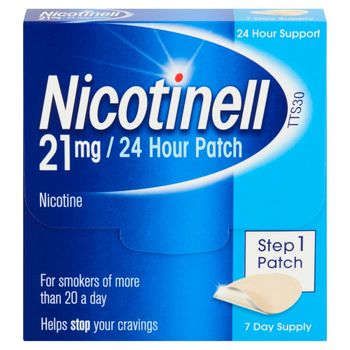 Nicotinell Nicotine Patch  Aid 21mg24 hour Step 1