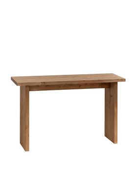 Consola de madera de abeto en roble oscuro 120x80cm