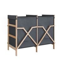 mueble de bano bruno 80 x 64 cm con 2 compartimentos vicco