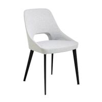 silla comedor tapizada tela