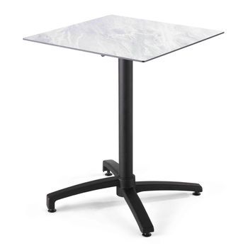 Mesa De Jardín Cuadrada (60x60 Cm) Inclinable De Mártaupe, Opéra - Oviala