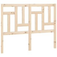 cabecero accesorio para dormir mueble de dormitorio 1255 x 4 x 100 cm madera maciza de pino tdl0206764