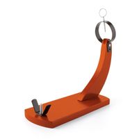 jamonero madera y hierro 375x16x36 cm