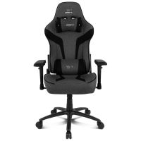 silla gaming drift dr90xxl tela grisnegro reposabrazos 4d xl