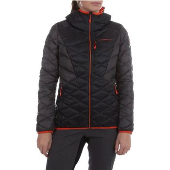 La Sportiva Chaqueta Pinnacle Down Jkt W M47 999322 Black/Cherry Tomato para mujer