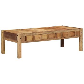 Mesa De Café Marrón 110 X 54 X 35 Cm Madera Sólida Recuperada Vidaxl