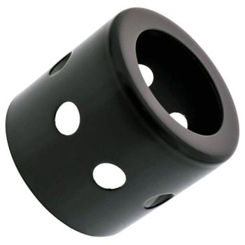 Amortiguadores traseros YSS cubierta de muelle superior 100mm negro perforado