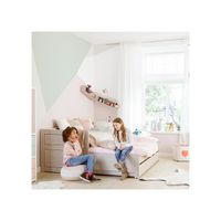 lifetime kids luxury day bed with trundle bed  drawer - lifetime white