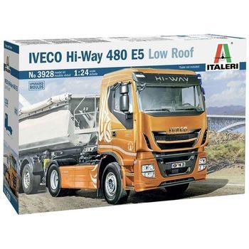 Italeri 3928 - Maqueta Iveco Hi-way 480 55, Low Roof. Escala 1/24