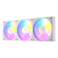 refrigeracion aire antec 120mm c120r argb white pack 3 ventiladores led pwm