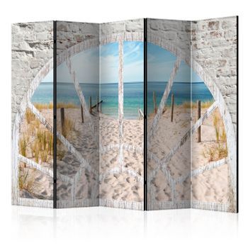 Biombo - Window View - Beach Ii (225x172 Cm)