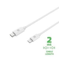 celly usblightc2mwh cable de conector lightning 2 m blanco