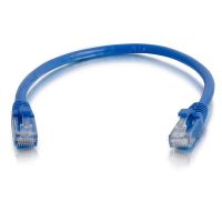 cable de red cat5e utp 2 m azul c2g con funda antienganche