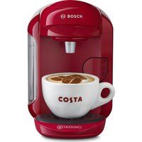 tassimo by bosch vivy2 tas1401gb hot drinks machine - pink pink