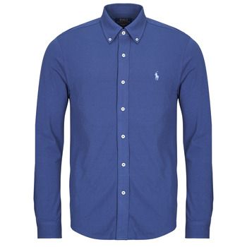 Polo Ralph Lauren Camisa manga larga CAMISA AJUSTADA CON CUELLO ABOTONADO EN POLO FEATHERWEIGHT para hombre