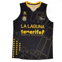 camiseta cbc la laguna tenerife torriani negra acb 2025-26