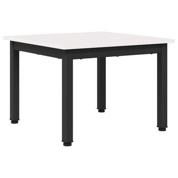 Mesa De Centro 50x50x36 Cm Madera - Blanco