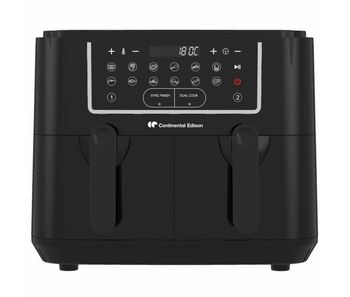 Freidora sin aceite continental edison negro 2400 w 9 l