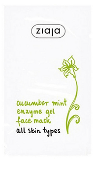Ziaja Mascarilla Facial Enzimática Pepino y Menta 7 ml