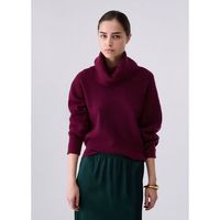 liu jo jersey jersey de cuello alto en pura lana para mujer