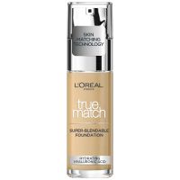 loreal paris true match liquid foundation with spf and hyaluronic acid 30ml various shades - golden beige
