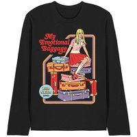 steven rhodes camiseta manga larga my etional baggage para mujer