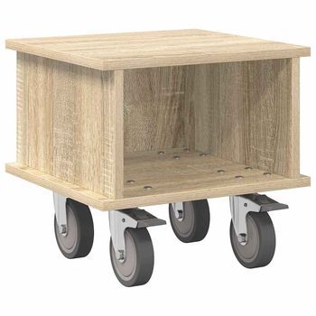 Soporte De Tv | Mueble De Salón | Gabinete De Tv Roble Sonoma 37 X 35 X 35 Cm Madera De Ingeniería