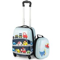 maleta rigida de 2 piezas con ruedas giratorias 82 cm