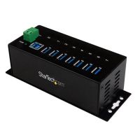 startech hub ladron usb 30 de 7 puertos industrial